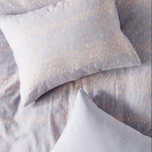 Anthropologie Rainier Percale Shams, Set of 2 - King - NEW